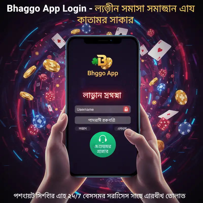 Bhaggo App Login Support Banner